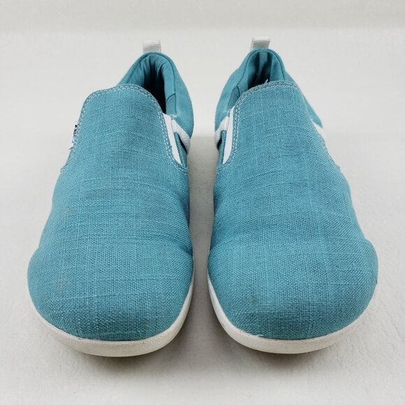 Xero Shoes Aptos Slip On Shoe Women 10 Turquoise Barefoot Minimalist Hemp Casual - Picture 5 of 13